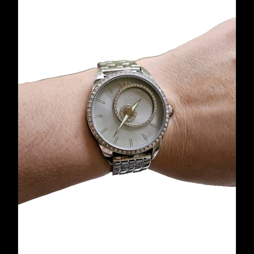 Android Elegant Silver Women's Watch-Needs a New battery,